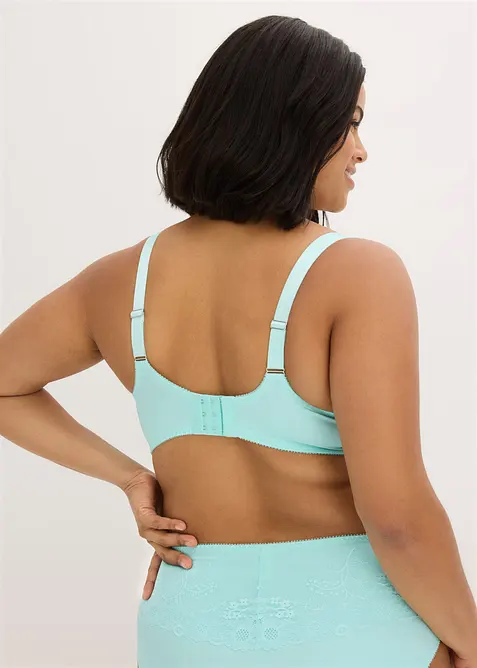 BH med bygel och dekorativa, avtagbara band, bonprix