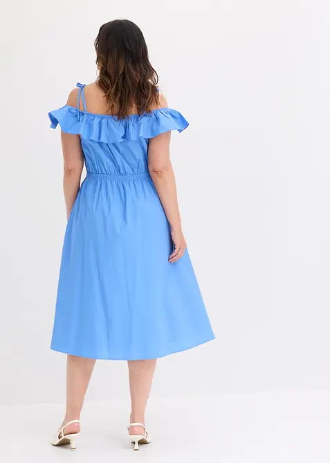 Kl&auml;nning med bara axlar, bonprix