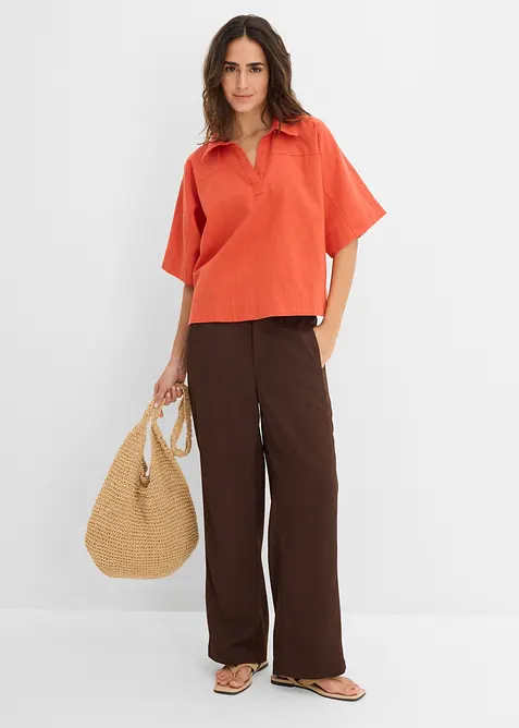 Blustunika i bomull, bonprix