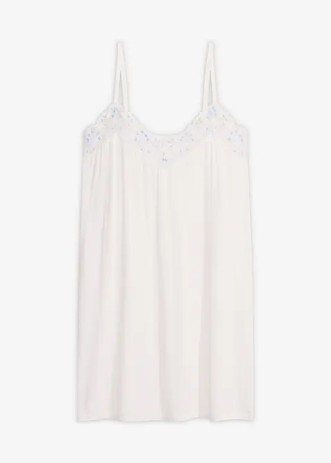 Neglig&eacute; i mjuk viskos, bonprix