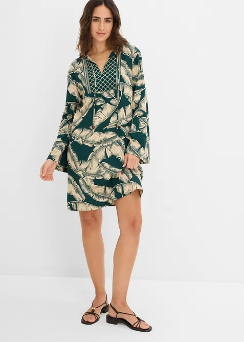 Tunikakl&auml;nning i f&ouml;ljsam viskosmix, bonprix