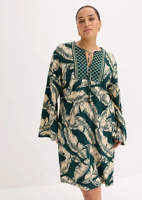 Tunikakl&auml;nning i f&ouml;ljsam viskosmix, bonprix