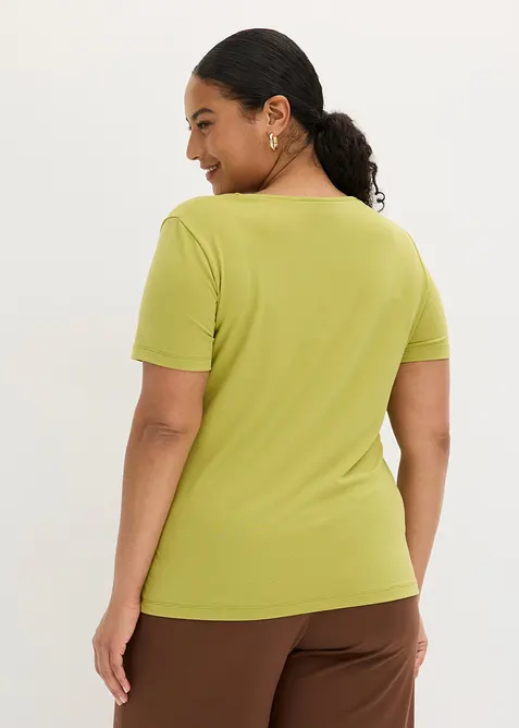 T-shirt av mjuk viskosmix, bonprix