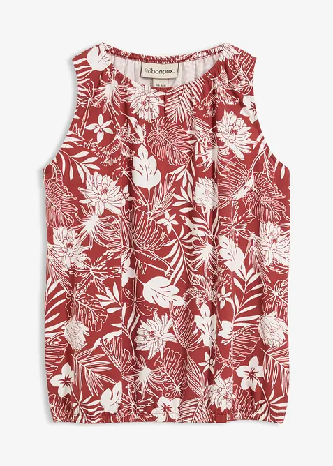 Jerseylinne i viskosmix, bonprix