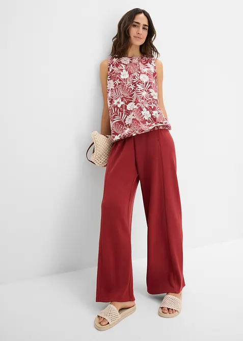 Jerseylinne i viskosmix, bonprix