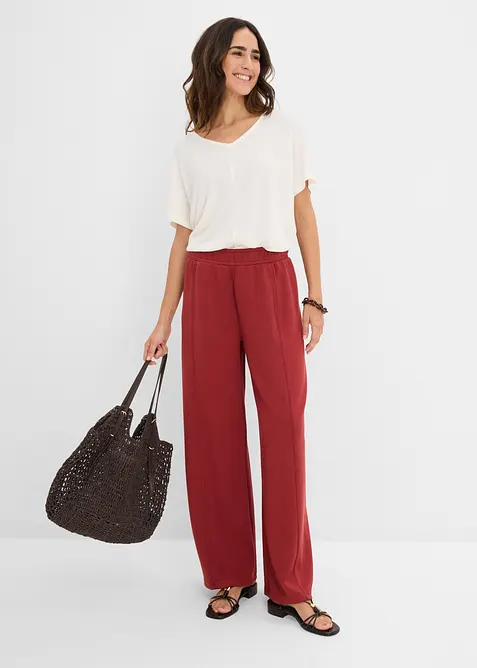 Vid byxa av stabil trik&aring;, bonprix