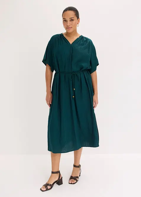 Midikl&auml;nning av mjuk viskosmix, bonprix