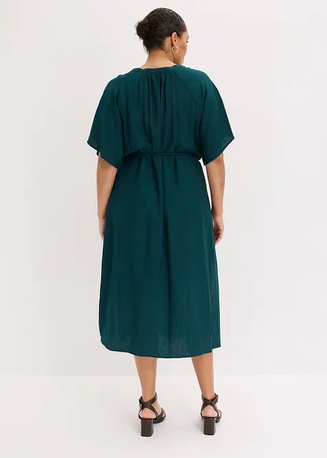 Midikl&auml;nning av mjuk viskosmix, bonprix