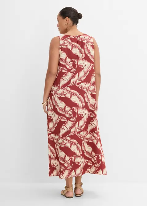 M&ouml;nstrad kl&auml;nning i viskosmix, bonprix