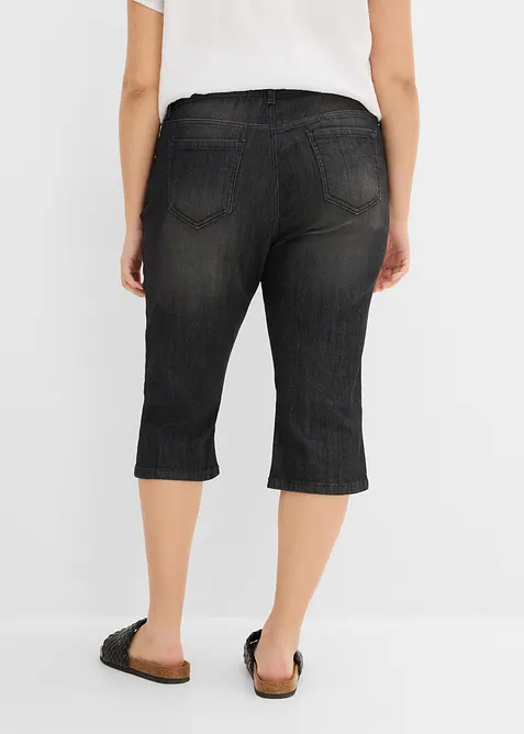 Slim Capri Jeans Mid Waist, bonprix