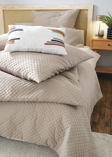 Prydnadskudde med strukturyta, bonprix