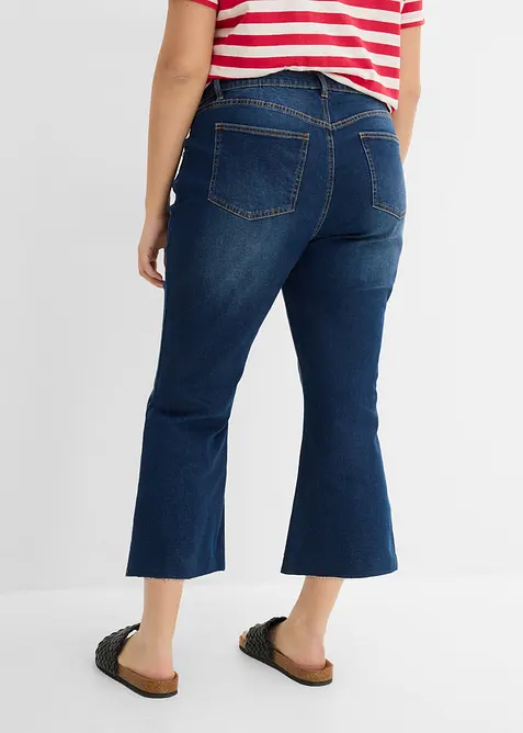 Bootcut Jeans High Waist, cropped, bonprix