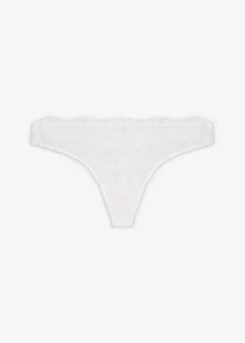 Stringtrosa av elegant spets, bonprix