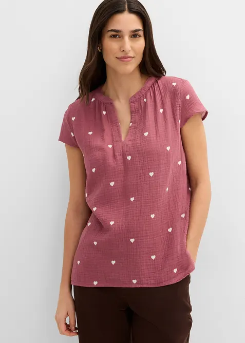 Tunika av muslin, bonprix
