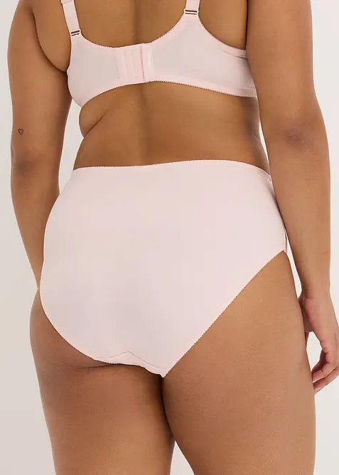 Maxitrosa med blomm&ouml;nstrad spets (2-pack), bonprix