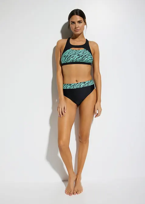 Bikini med BH-topp och cut-out (2 delar), bonprix