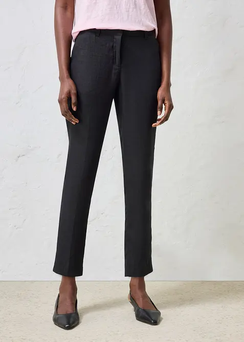 7/8-byxa av linne, bonprix