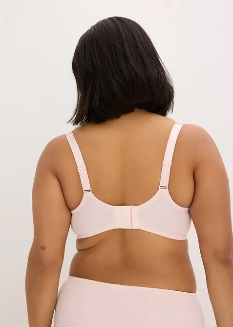 BH med bygel och skir spets (2-pack), bonprix