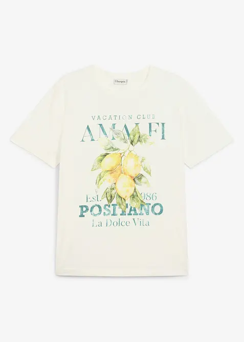 T-shirt i ekologisk bomull, bonprix