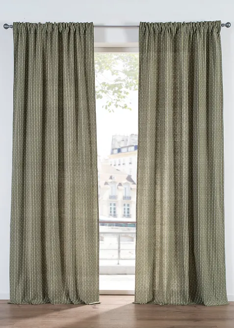 Gardin i ekologisk bomull (1-pack), bonprix