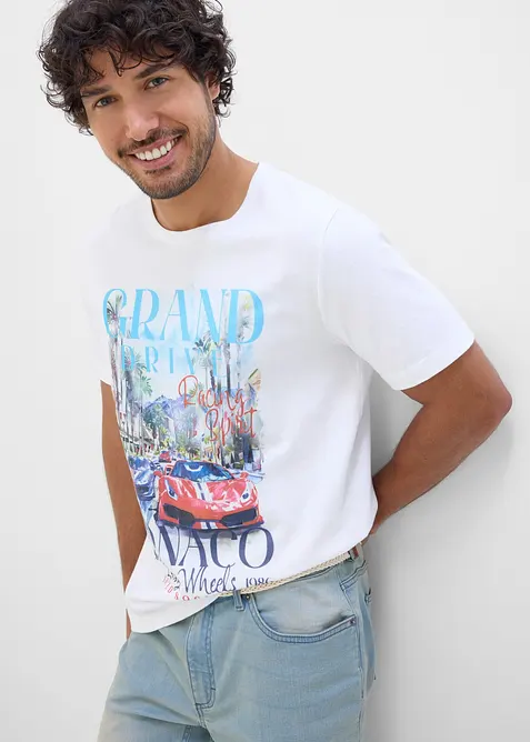 T-shirt i ekologisk bomull, bonprix