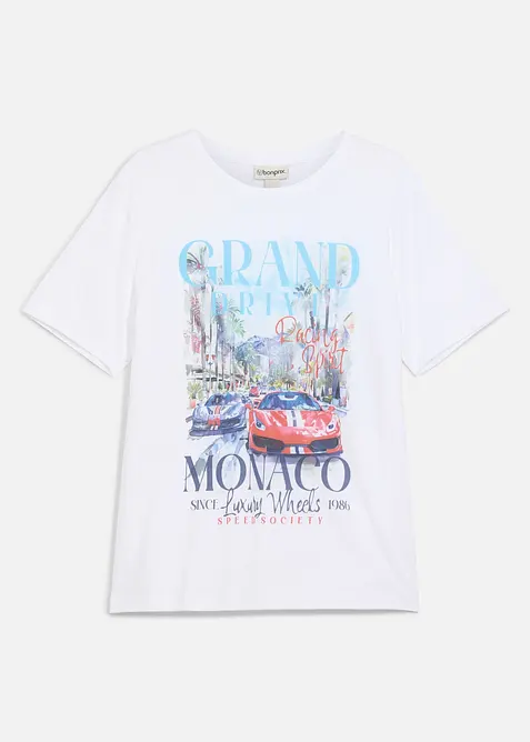 T-shirt i ekologisk bomull, bonprix