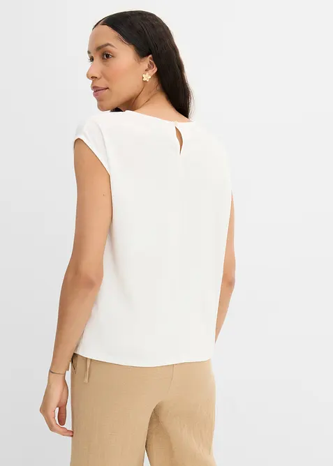 Oversizetopp i mjuk viskosmix, bonprix