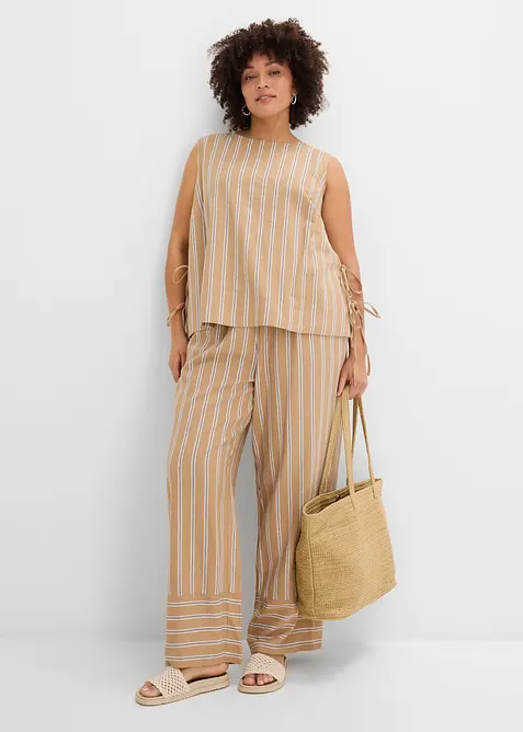Randigt bluslinne, bonprix