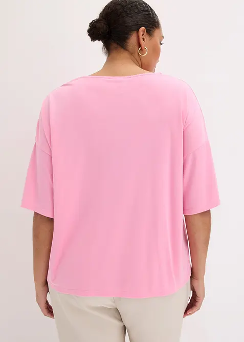 T-shirt i mjuk viskosmix, bonprix