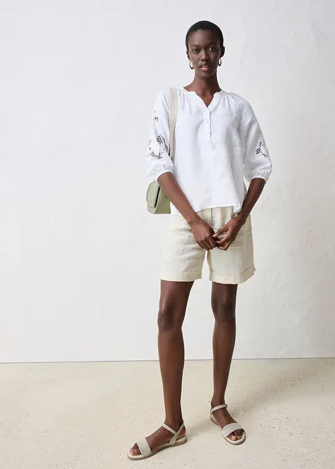 Tunika i rent lin, bonprix