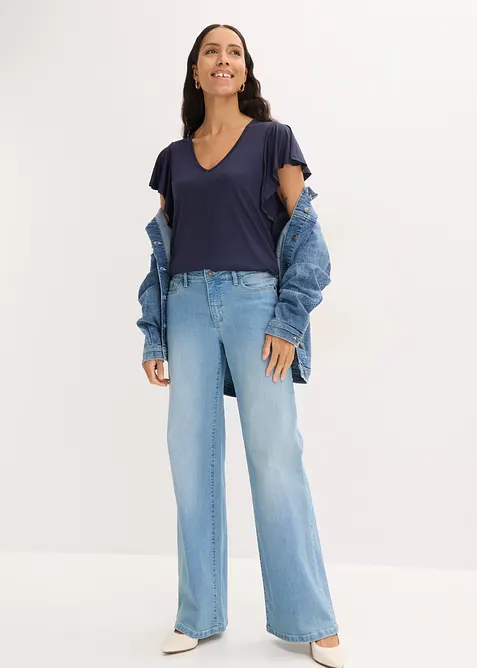 Topp i mjuk viskos, bonprix