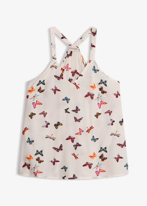 Blustopp av ren viskos, bonprix