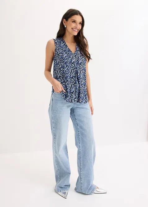 Linne av viskosmix, bonprix