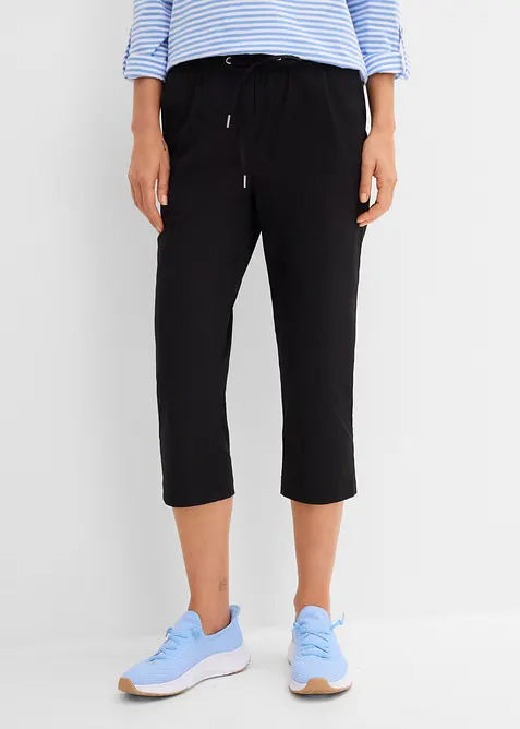 Trekvartsbyxa med knytband, bonprix