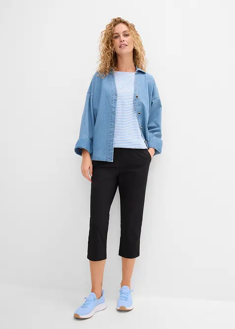 Trekvartsbyxa med knytband, bonprix