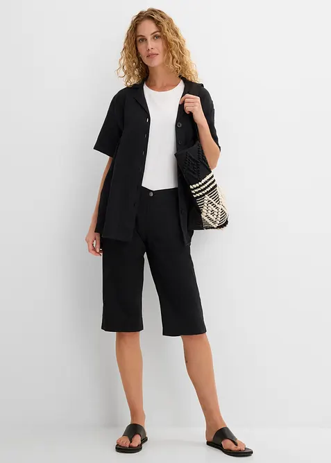 L&aring;nga shorts med res&aring;rmidja, bonprix