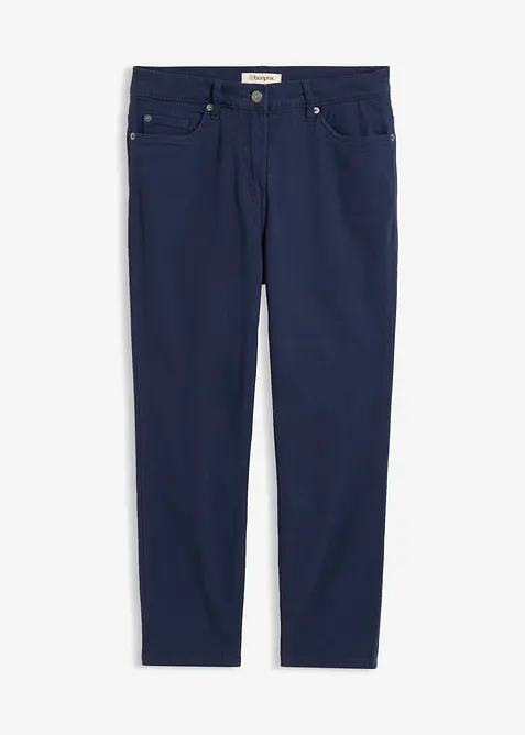 7/8-byxa med stretch och h&ouml;g midja, bonprix