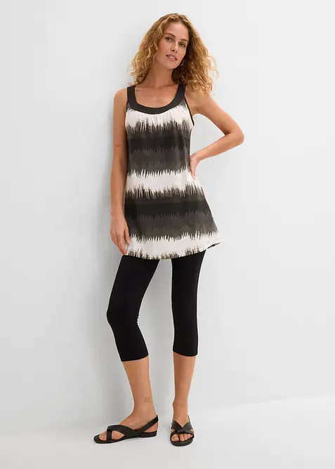 Kl&auml;nning + caprileggings (2-delat set), bonprix