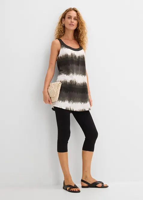 Kl&auml;nning + caprileggings (2-delat set), bonprix