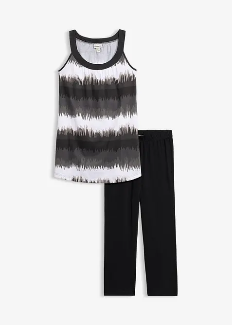 Kl&auml;nning + caprileggings (2-delat set), bonprix