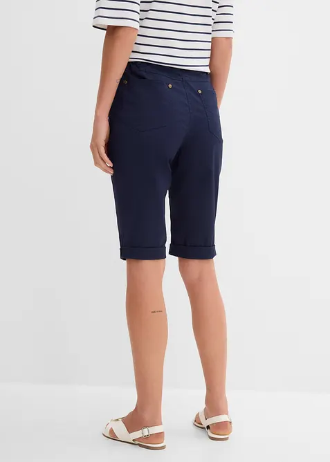 Bomullsbermudas med bekv&auml;m midja, bonprix