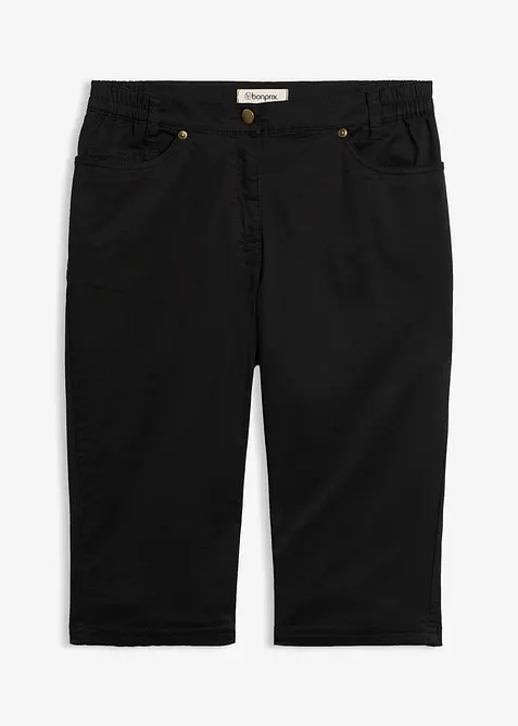 Bomullsbermudas med bekv&auml;m midja, bonprix