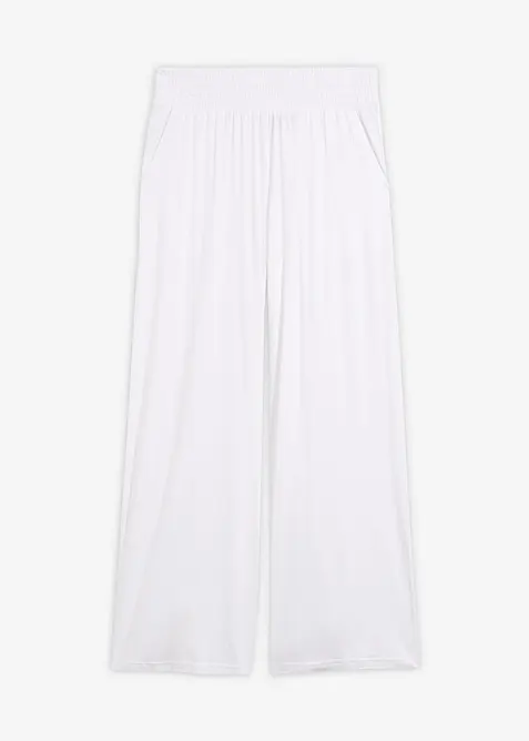 7/8-jerseybyxa av stretchig och f&ouml;ljsam viskos, bonprix