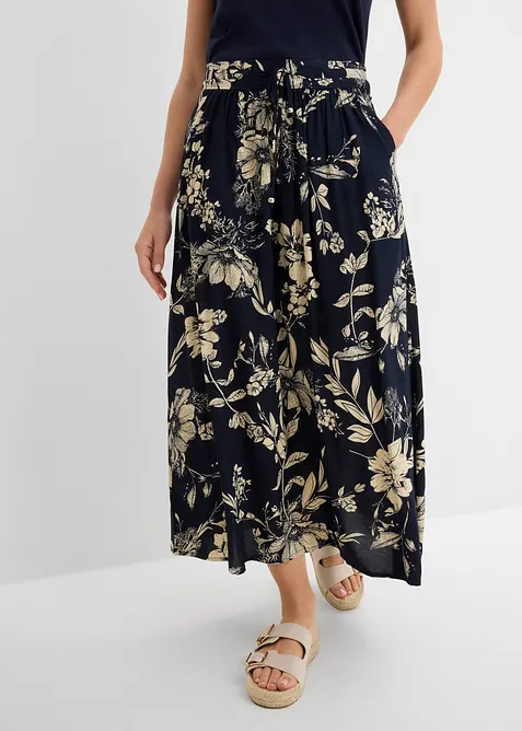 Maxikjol i viskos, bonprix