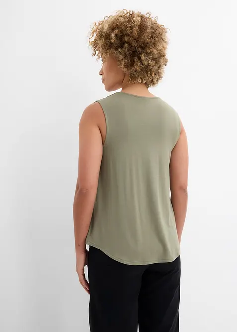 Linne i mjuk viskosmix, bonprix