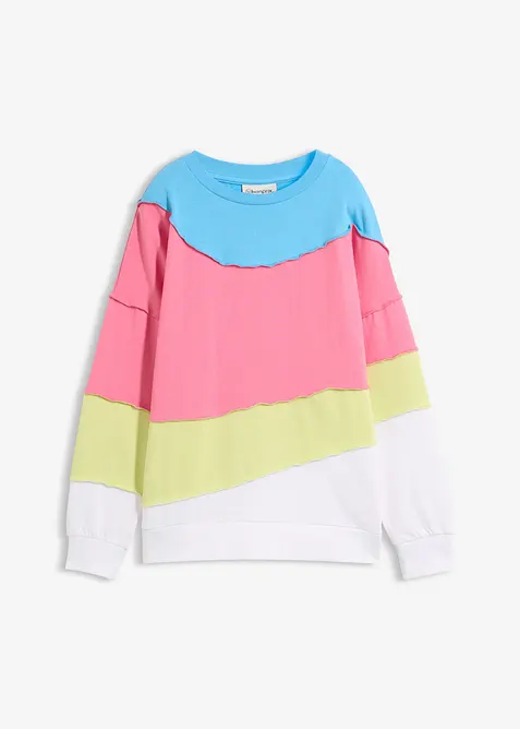 Sweatshirt i mjuk bomullsmix, bonprix