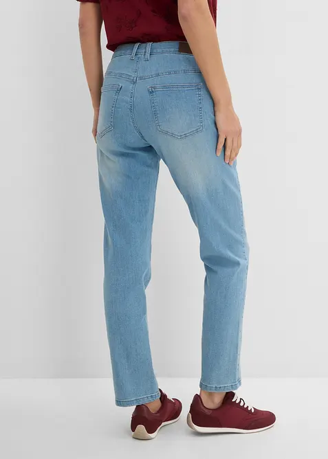 Stretchjeans Straight Mid Waist, bonprix