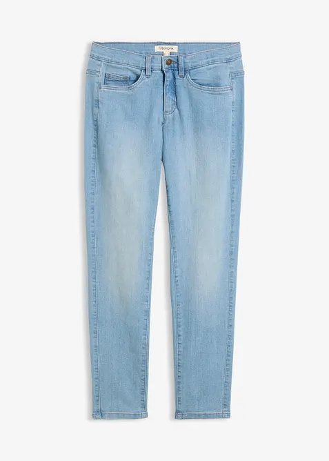 Stretchjeans Straight Mid Waist, bonprix