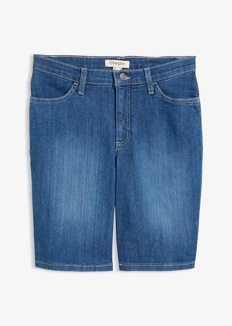 Jeansshorts med Mid Waist, bonprix