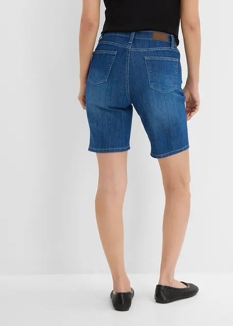 Jeansshorts med Mid Waist, bonprix